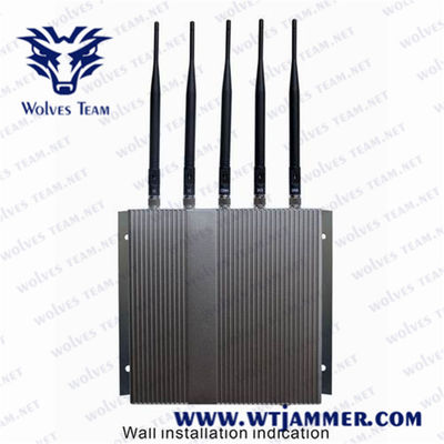 40m 5 Blocker-Störsender der Band-12.5W Wifi für Schule