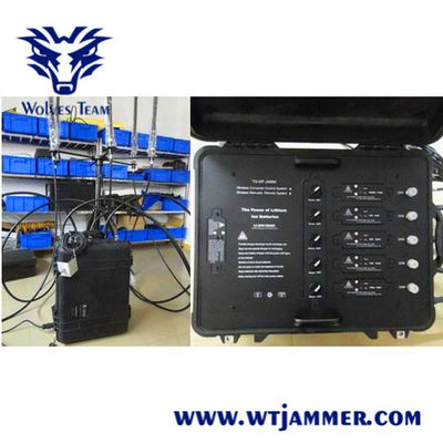 500m 300W Wifi GPS Handy-tragbarer Signal-Störsender