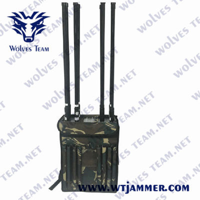 Wandern Sie Frequenz-Störsender Ied G/M WiFi 2.4G 3G 4G 40w GPS