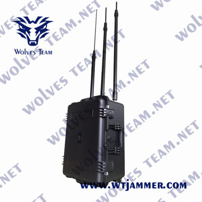 12 Handy-Signal-Störsender des Band-volle Frequenz-wasserdichter Störsender-1200W im Freien