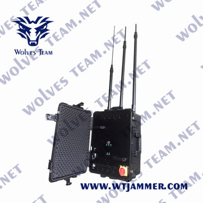 12 Handy-Signal-Störsender des Band-volle Frequenz-wasserdichter Störsender-1200W im Freien
