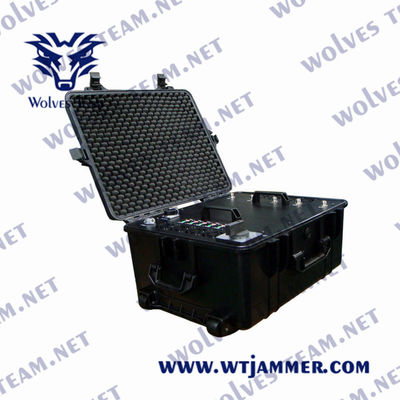 kaufen 20-3000MHz Anpassungsfrequenz Signal Wasserdicht Außenstörgerät Hochleistungsgerät Vollfrequenz All-Handys-Störgerät online manufacture