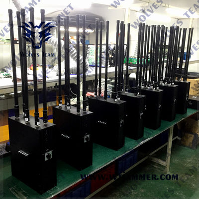 kaufen 6 Bands Rucksack Signal Störgerät Manpack tragbare Handy-Signal Typ Für die Armee online manufacture