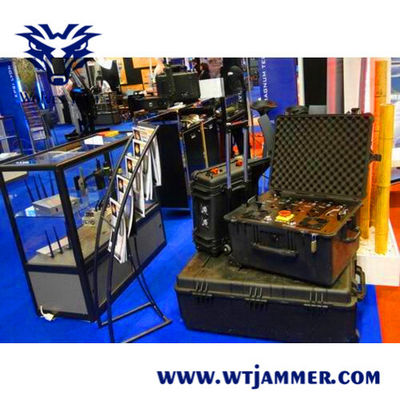 kaufen 600W 2.4G 5.8G GPSL1 8 Bands Drohnenfrequenz-Scrambler online manufacture