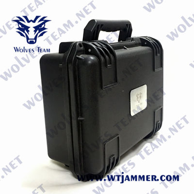 4G 100 Handy-Störsender-tragbare Handtasche des Meter-EIRP 30W