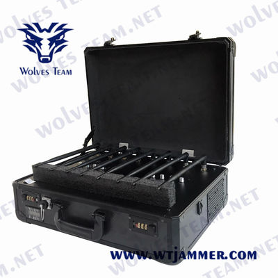 4G 100 Handy-Störsender-tragbare Handtasche des Meter-EIRP 30W