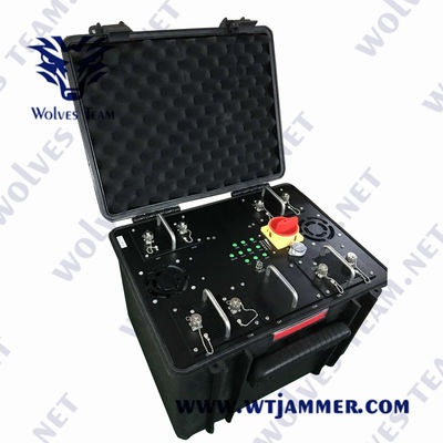 Militär 20 - 6000 MHZ-Fahrzeug-Bomben-Störsender-tragbarer Handy Rf-Signal-Störsender
