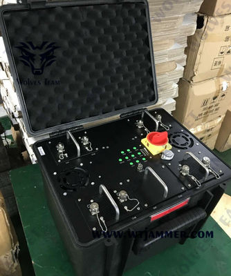 Militär 20 - 6000 MHZ-Fahrzeug-Bomben-Störsender-tragbarer Handy Rf-Signal-Störsender