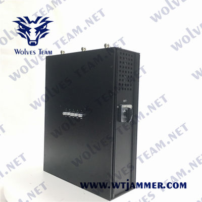 Militär-Anzeige Rf-Signal-Rucksack-Störsender G/M 3G 4G 80w LCD
