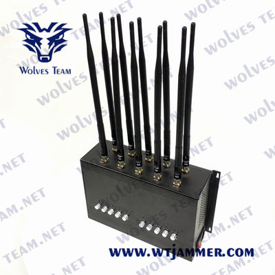 Des Netz-10 Signal-Störsender GPS 3G 4G CDMA der Band-30m 20W
