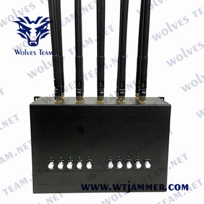 Des Netz-10 Signal-Störsender GPS 3G 4G CDMA der Band-30m 20W
