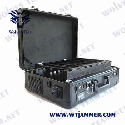 8 der Kanal-CDMA 120W Antenne Handy-Signal-des Störsender-5dBi