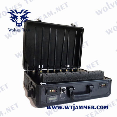 8 der Kanal-CDMA 120W Antenne Handy-Signal-des Störsender-5dBi