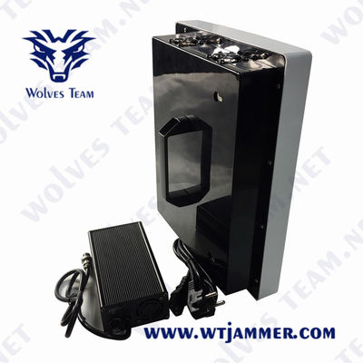 WiFi GPS 30w 1km Antiuav-Brummen-Störsender tragbares 850MHz