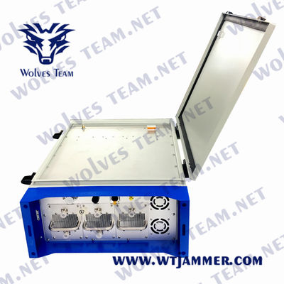 Brummen-Störsender 2500m 600W 5.8G GPS wasserdichter Rf-Signal-Gefängnis-Störsender