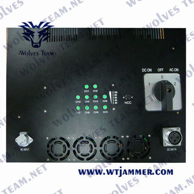 Signal-Blocker der Bomben-RCIED Militär-WIFI GPS drahtloser des Störsender-3000MHz