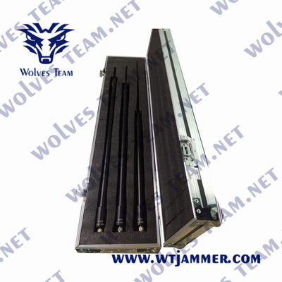 Aluminiumlegierung des AC100-240V DC27V Metallhandy-Störsender-300W CDMA