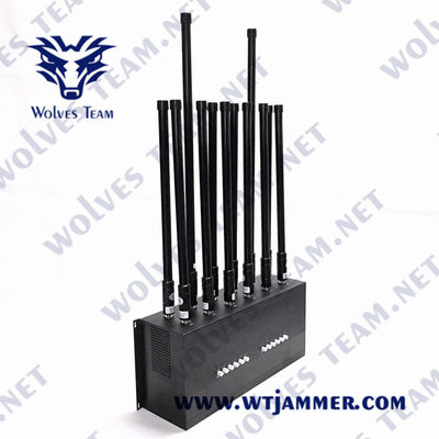 12 lenkt 50m Signal-Störsender G/M 3G WIFI 5.8G Handy-36W
