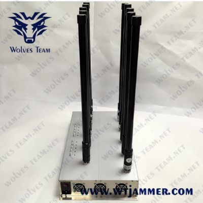 10 Handy-Signal-Störsender 36W G/M 3G WIFI 5.8G der Band-5G 20W