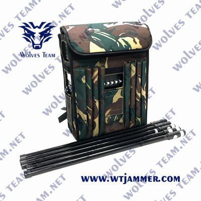 DC24V 200m Rucksack-Signal-Störsender G/M 4G 5G GPS L1 Störsender Rfs Manpack