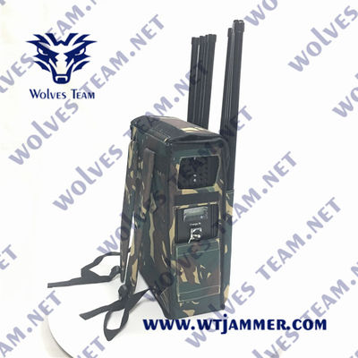 DC24V 200m Rucksack-Signal-Störsender G/M 4G 5G GPS L1 Störsender Rfs Manpack