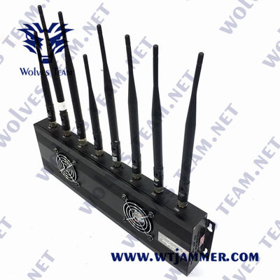 Handy-Blocker AC100V 35W GPS 3G 4G 5G G/M Lojack VHF-UHFstörsender