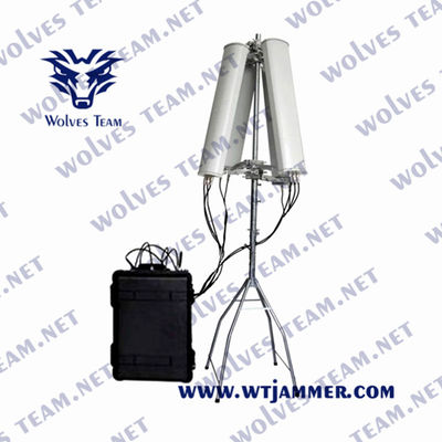 Pelikan IP65 UMTSs WCDMA VHF-UHFstörsender 900W für Militär-Promi Fahrzeug-Konvoi