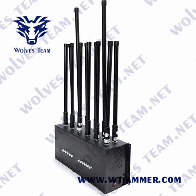 Signal-Blocker 60W WIFI GPS G-/Mdcs 3G 4G Lojack mobiler Rf-Störsender