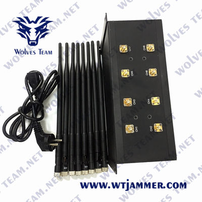 50m G/M WiFi CDMA Lojack Handy-Störsender 80W UHFvhf