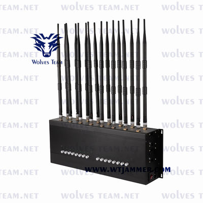 Des Handy-Signal-Störsender-16 Rf G/M CDMA 35W Antennen GPS-Lojack