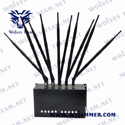 DCS G/M GPS WIFI 50m Antennen UHFvhf des Handy-Signal-Störsender-3G 4G 5G 10