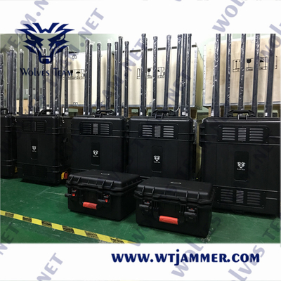8 Antennen-Bomben-Signal-Störsender 300 Watt VHF-UHF- für Promi Sicherheit