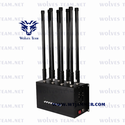 VHF 3G 4G 5G Störsender 80m Signal CDMA G/M WiFi Lojack UHF10w