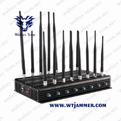 3G 4G 5G G/M Lojack Fernbedienung des Handy-Störsender-AC100-240V 35W