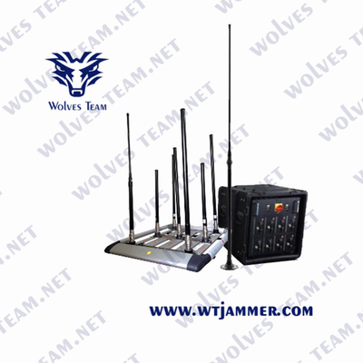 Bomben-Störsender 500w WIFI 5,8 GPS G/M 3G 4G 5G der militärischen Einheiten IED