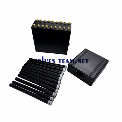18 tragbarer 2G 3G 4G 5G Störsender der Band-aller Störsender bis 30M Rfs 315/433/868MHz GPS-L1 L2 L5 Lojack WiFi GPS