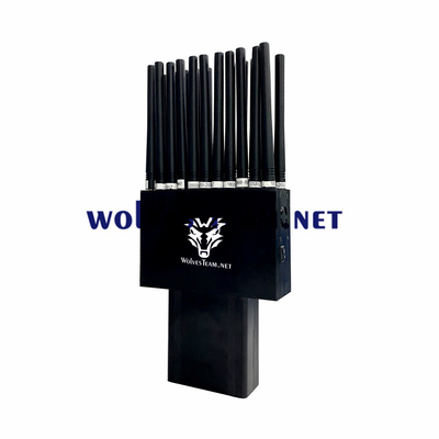 22 Bänder 22W Rf-Signal-Störsender-Handy G/M 3G 4G 5G Wifi GPS Lojack