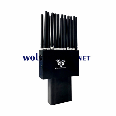 22 Bänder 22W Rf-Signal-Störsender-Handy G/M 3G 4G 5G Wifi GPS Lojack