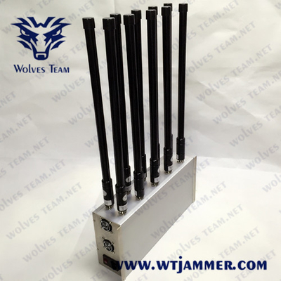 zelluläres des Signal-3200-3600MHz VHF-UHF 5G Störsender GPS-Lojack 3G 4G 5G