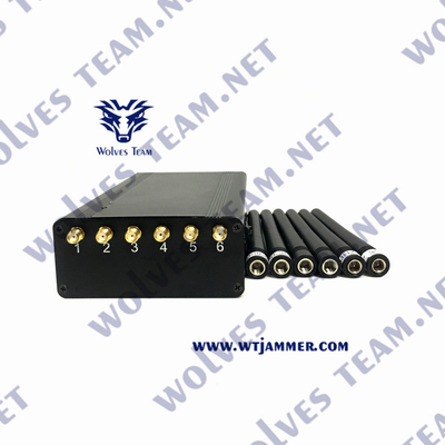 Synthetisierter tragbarer GPS Störsender L1 L2 L3 L4 L5 GPS 2W 5 Antennen