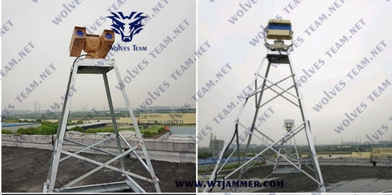 Omni-Antenne 2500 Meter IED-Bomben-Störsender 0.24m/S GPS Rf-Störsender-