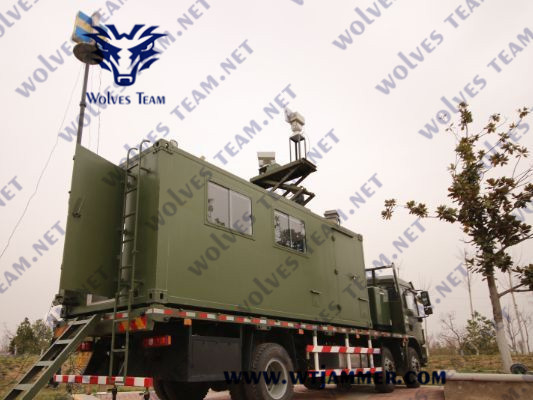 Omni-Antenne 2500 Meter IED-Bomben-Störsender 0.24m/S GPS Rf-Störsender-