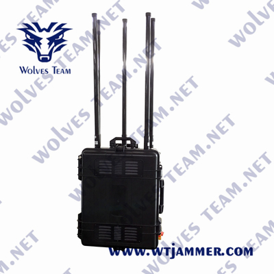 1200 Watt-Signal-Störsender im Freien 240VAC G/M GPS WIFI 3G 4G 5G Militär