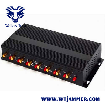 Signal-Störsender DCS PHS 16W G/M WIFI drahtloser tragbarer Aluminiumkasten
