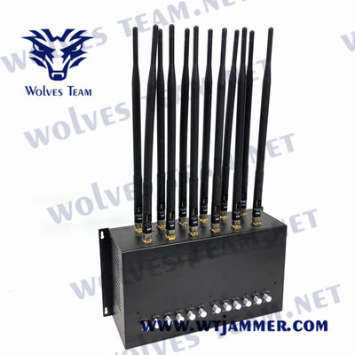 kaufen GSM CDMA 240VAC Lojack Jammer 12 Band VHF UHF 24W für Mobiltelefone online manufacture
