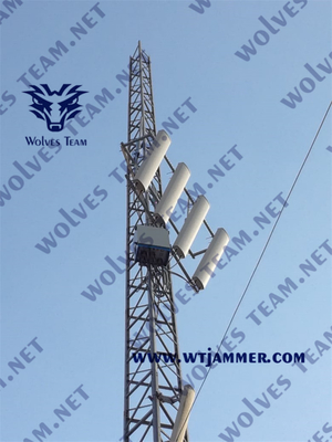 der hohen Leistung 500W dauerhafter wasserdichter Handy-Signal-Störsender des Gefängnis-Störsender-4G WIFI GPS im Freien