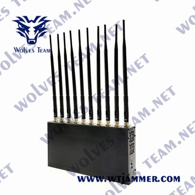 Antenne DES UHFvhf-Innensignal-Störsender-12W 3G 4G GPS WiFi LoJack 10