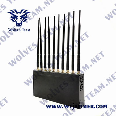 Antenne DES UHFvhf-Innensignal-Störsender-12W 3G 4G GPS WiFi LoJack 10