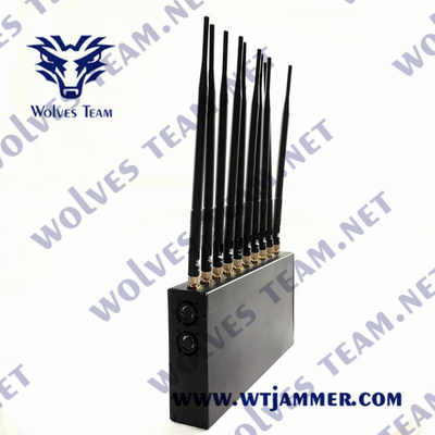 Antenne DES UHFvhf-Innensignal-Störsender-12W 3G 4G GPS WiFi LoJack 10