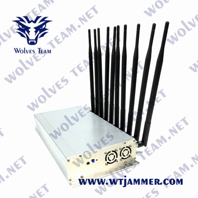 Signal-Störsender 10W UHFvhf 3G 4G 5G 240VAC WiFi CDMA G/M zelluläres